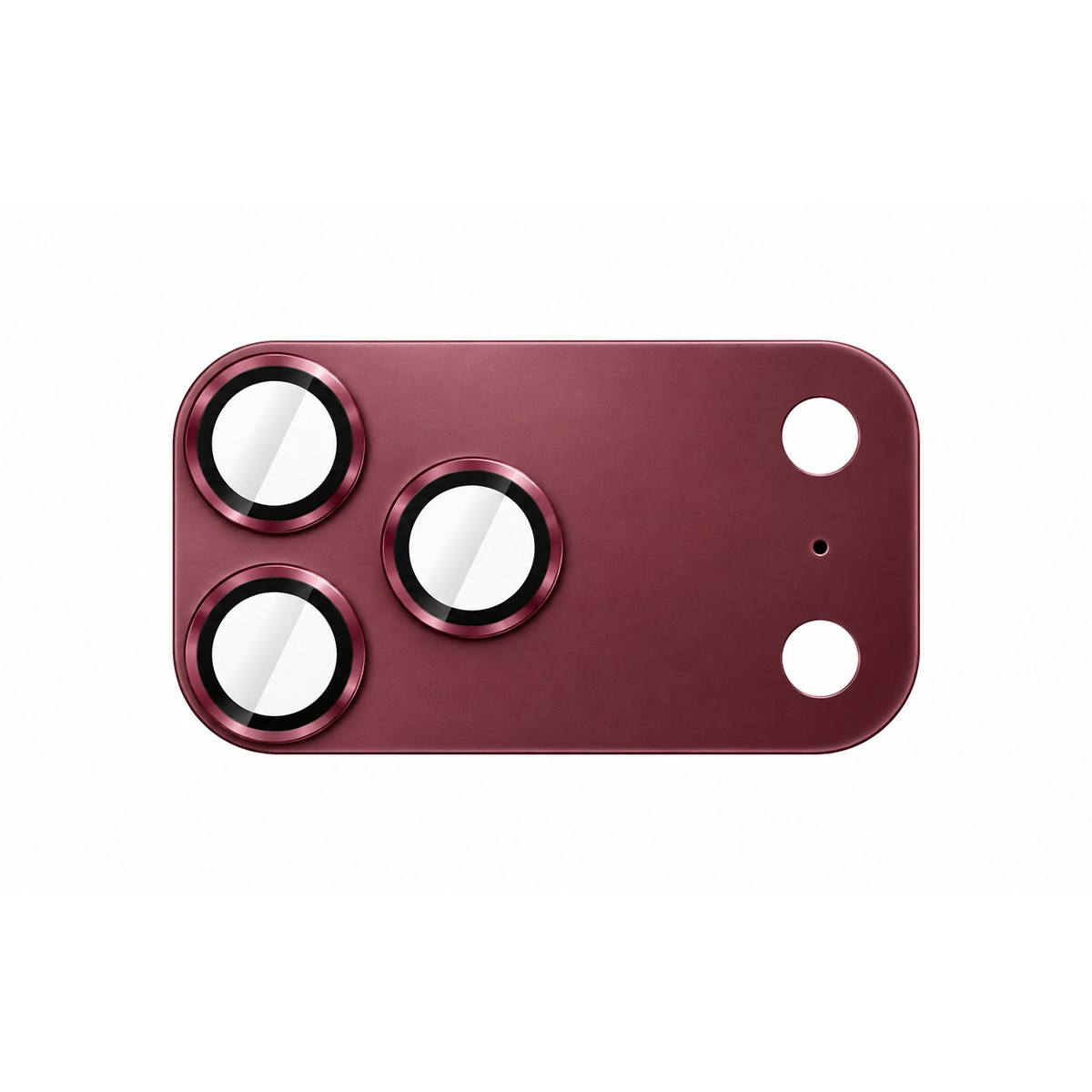 KUZOOM iPhone 18 Pro Uyumlu Titanium Alloy Armor Camera Lens Koruyucu