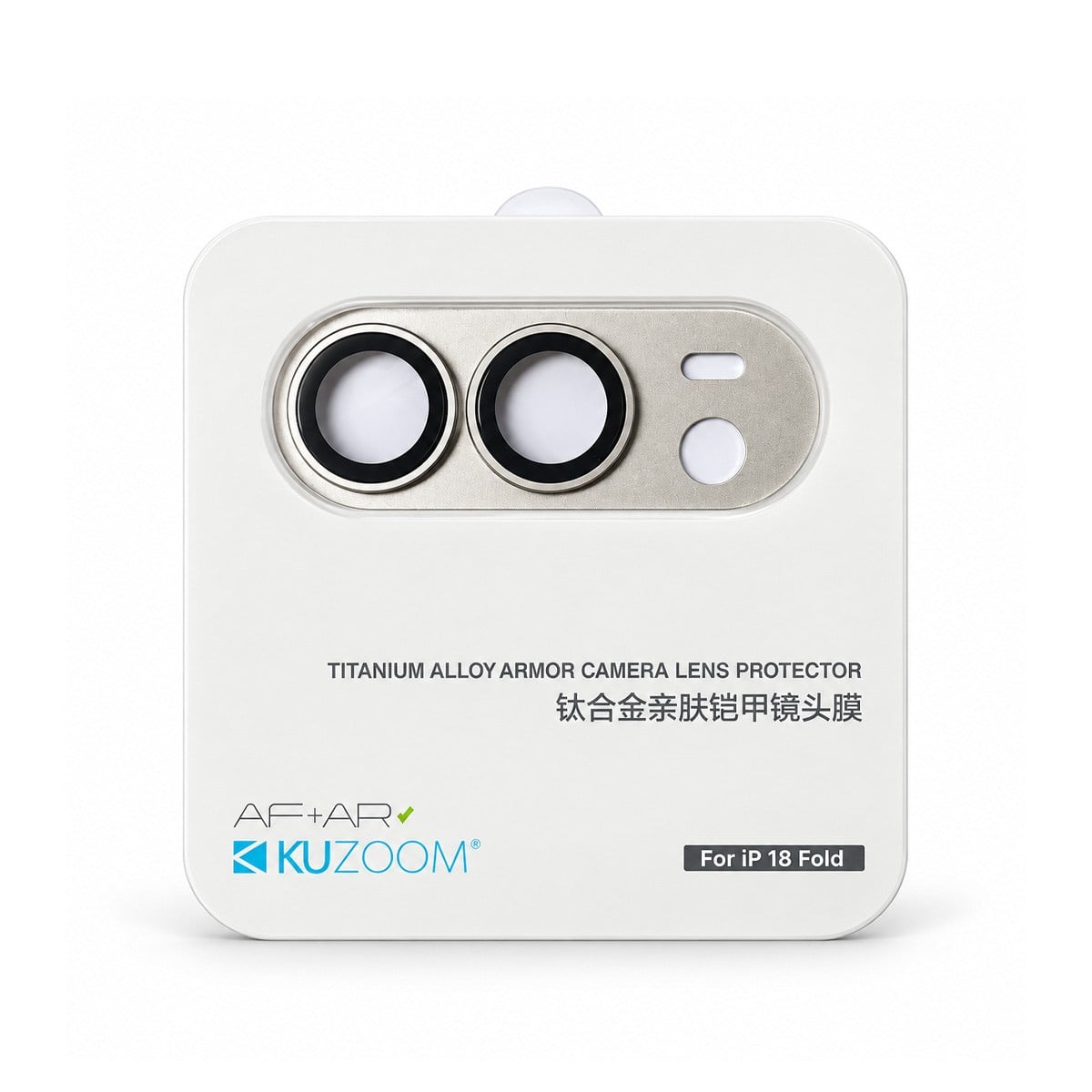KUZOOM Kuzoom AR Armor Camera Lens Protector iPhone DUO White