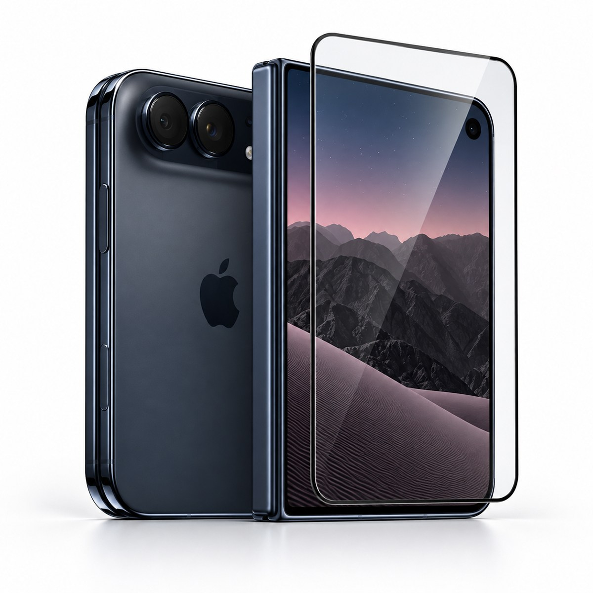 KUZOOM Kuzoom iPhone Duo Uyumlu 10'lu HD Şeffaf Temperli Cam Ekran Koruyucu