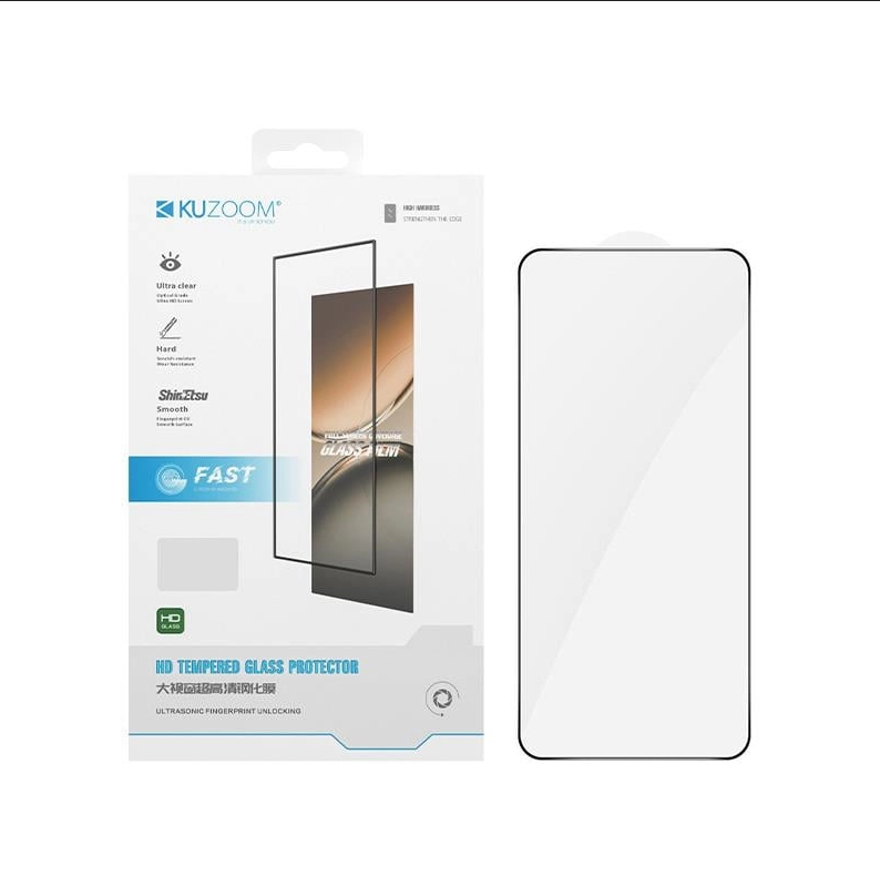 KUZOOM Samsung Fold8 HD 9D Parmak İzine Dayanıklı Temperli Cam Ekran Koruyucu