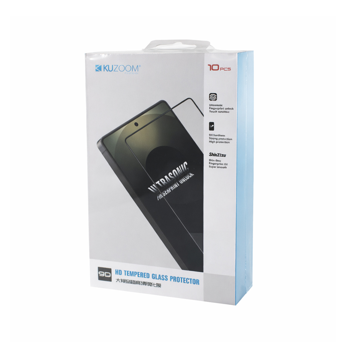 KUZOOM Samsung S26 Ultra Uyumlu 10 Adet Hd Temperli Cam Ekran Koruyucu