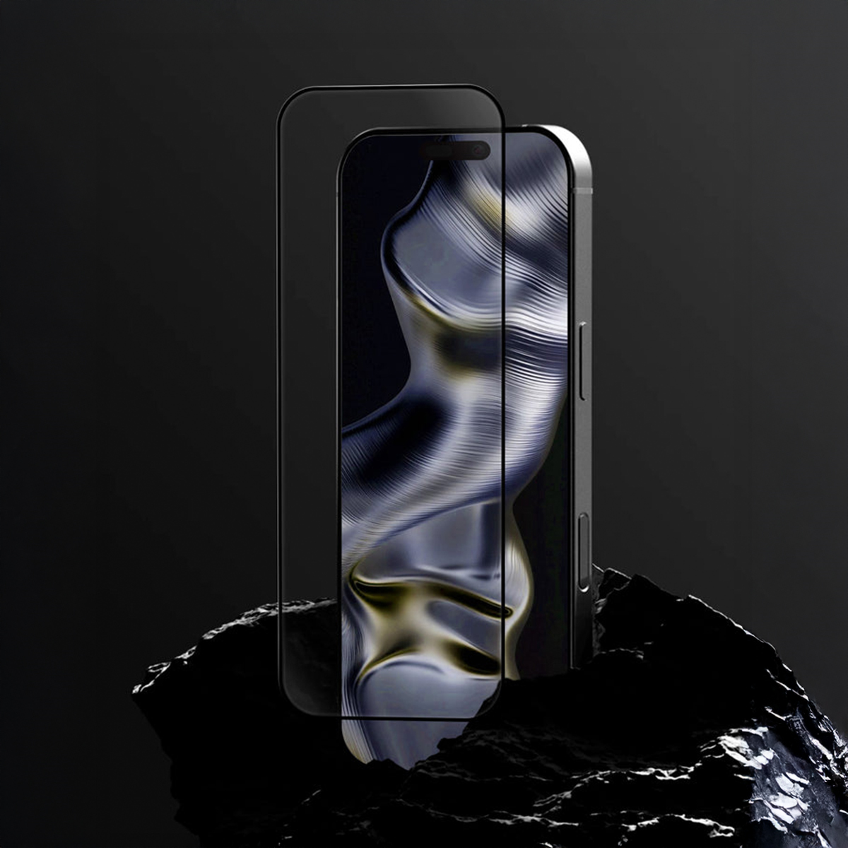 MOPAL AF01 iPhone 17 Pro Max İle Uyumlu Şeffaf Kristal Ekran Koruyucu 