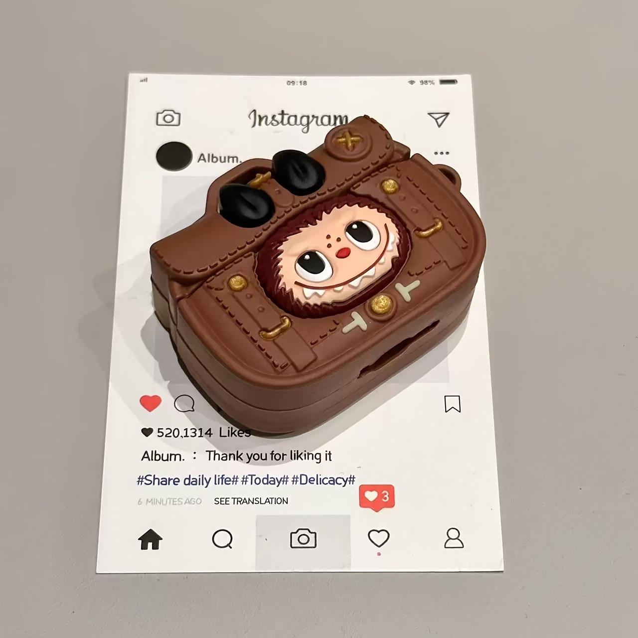 MOPAL AirPods 3. Nesil İle Uyumlu Vinyl Earpods Silikon Kılıf