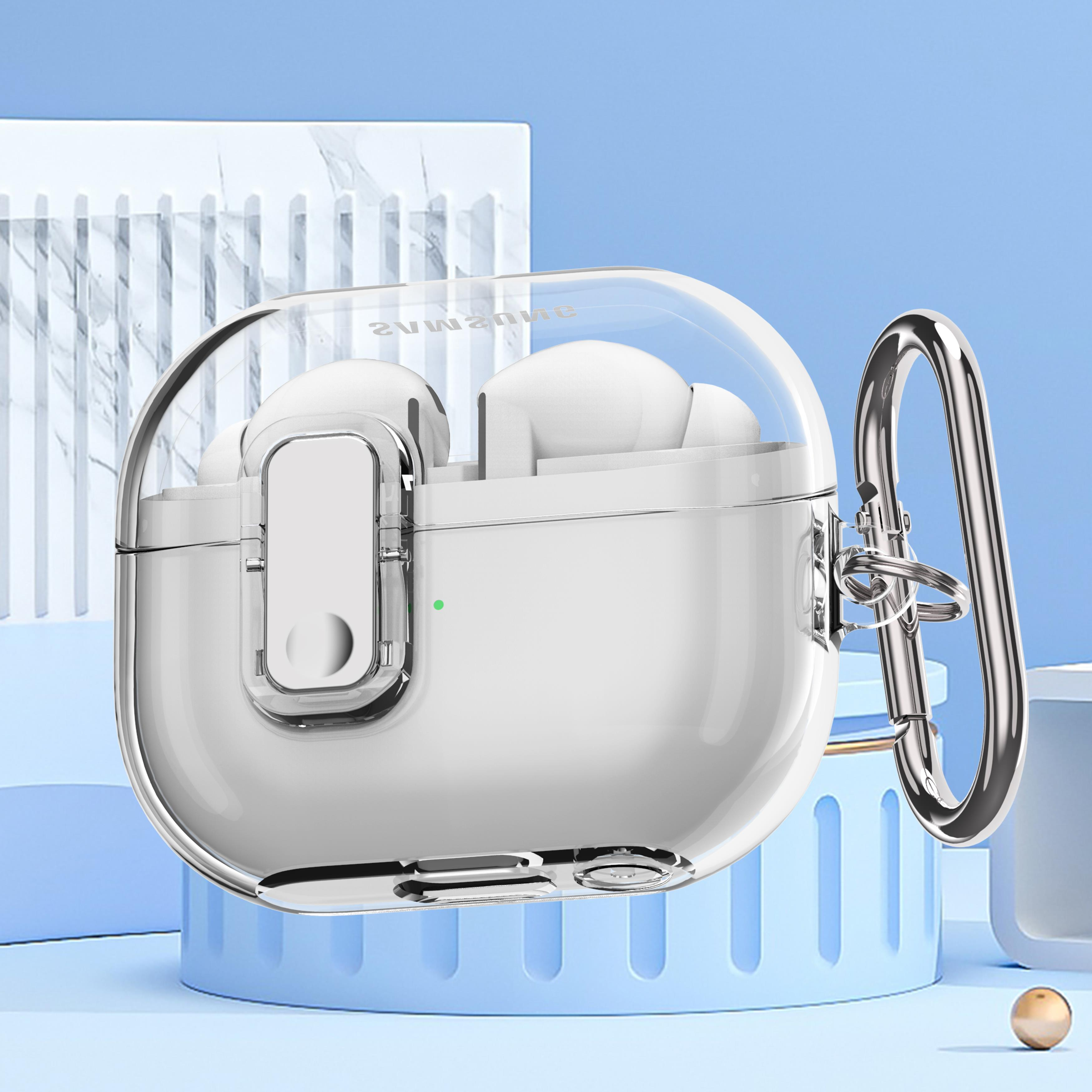 MOPAL Airpods 4. Nesil Uyumlu Çıtçıtlı Aster Airpods Kulaklık Kılıfı
