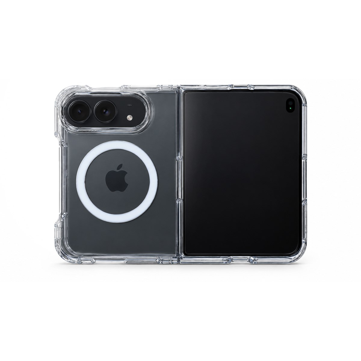 MOPAL Clear Cover iphone Duo Şeffaf Koruyucu Telefon Kılıfı 