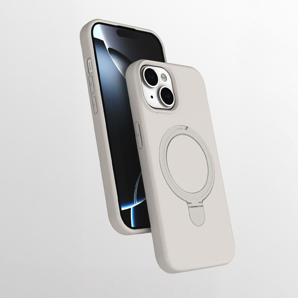 MOPAL iPhone 11 Uyumlu MagSafe ve Stand Özellikli Plastik Revo Telefon Kılıfı