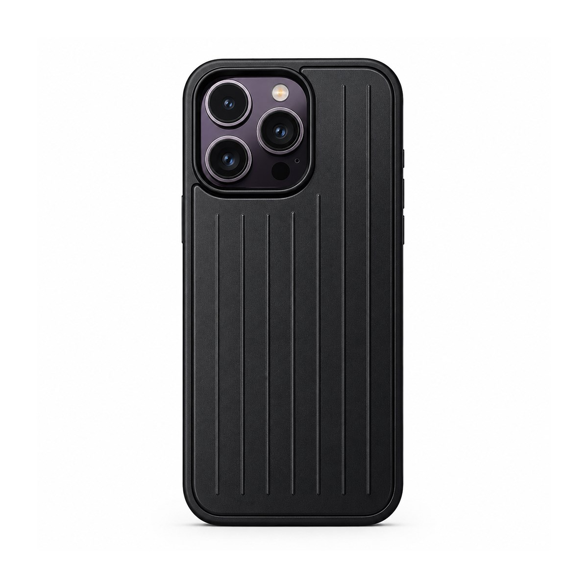 MOPAL iPhone 13 / 14 Uyumlu Tırtık Desenli Sert Mova Kılıf