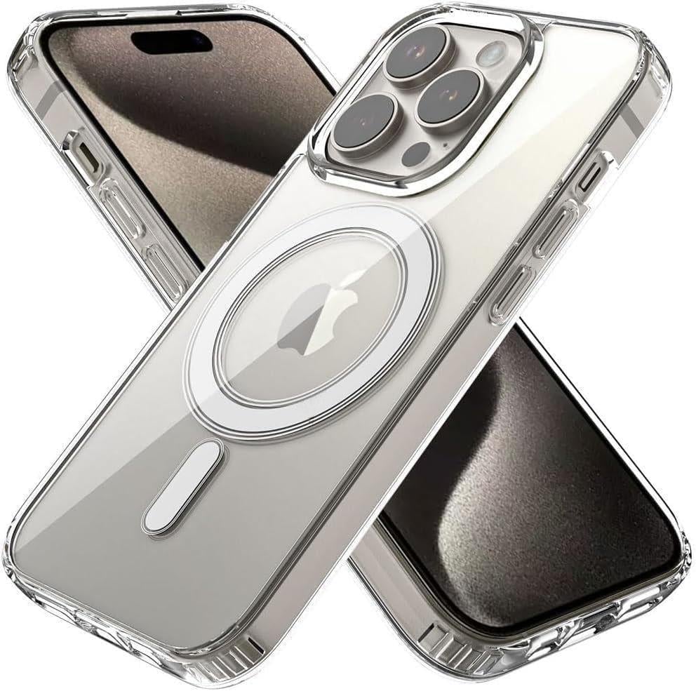 MOPAL iPhone 13 Pro Max MagSafe Özellikli Şeffaf IQ Silikon Kılıf