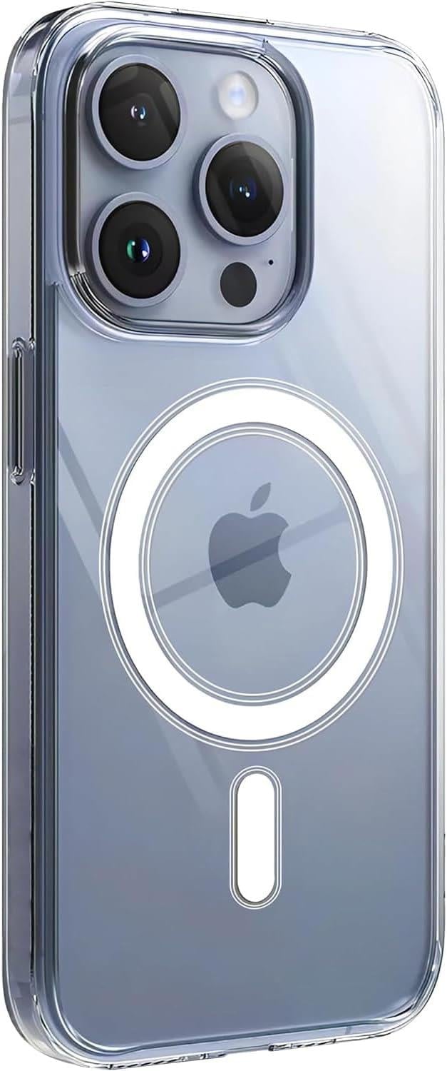 MOPAL iPhone 13 Pro Max MagSafe Özellikli Şeffaf IQ Silikon Kılıf