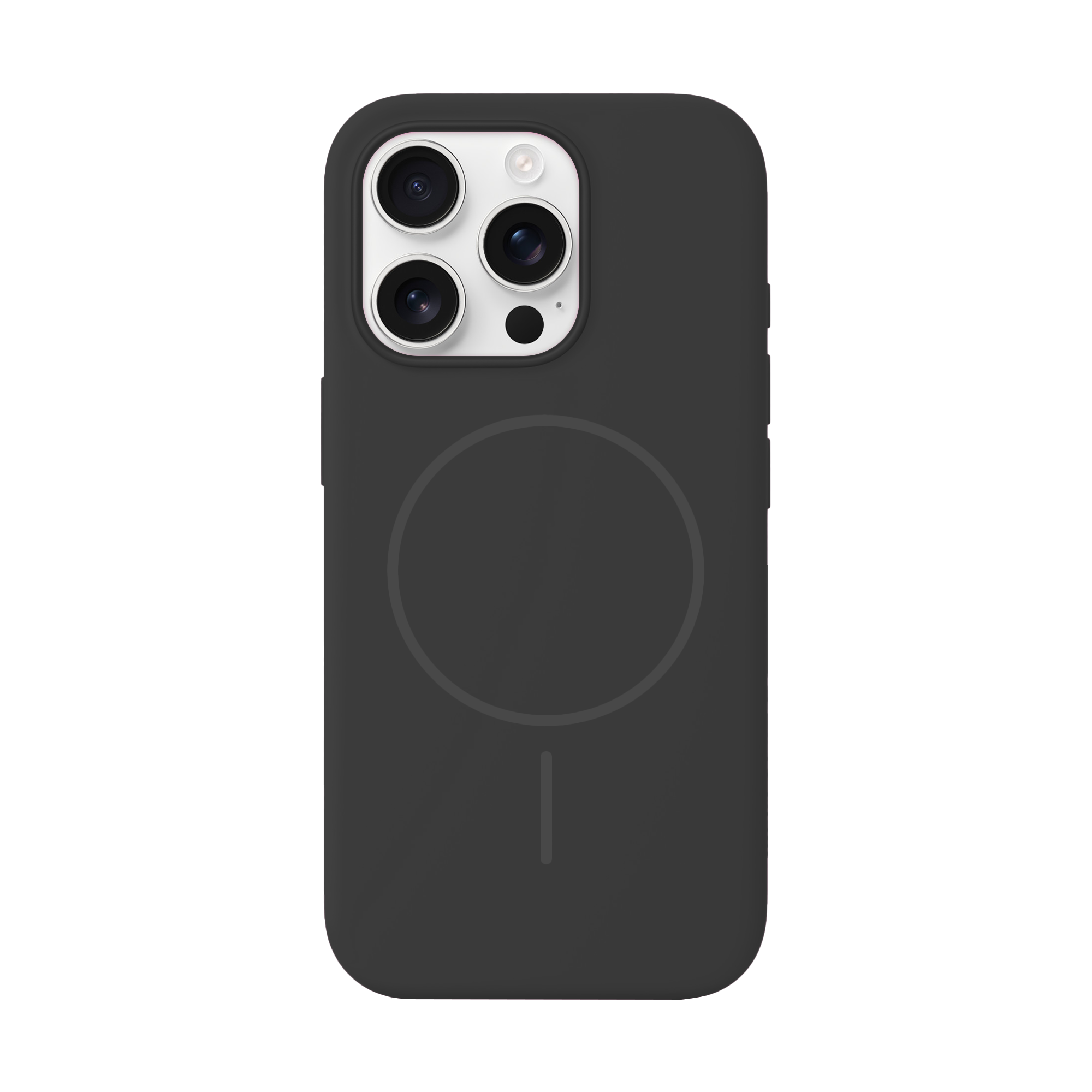 MOPAL iPhone 15 Pro Max MagSafe Uyumlu Şık Sade GT Silikon Kılıf