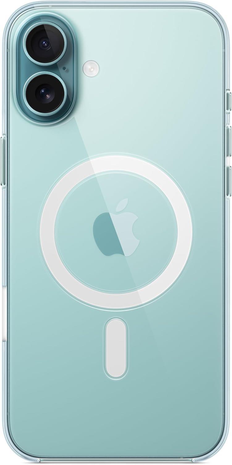 MOPAL iPhone 16 MagSafe Özellikli Şeffaf IQ Silikon Kılıf