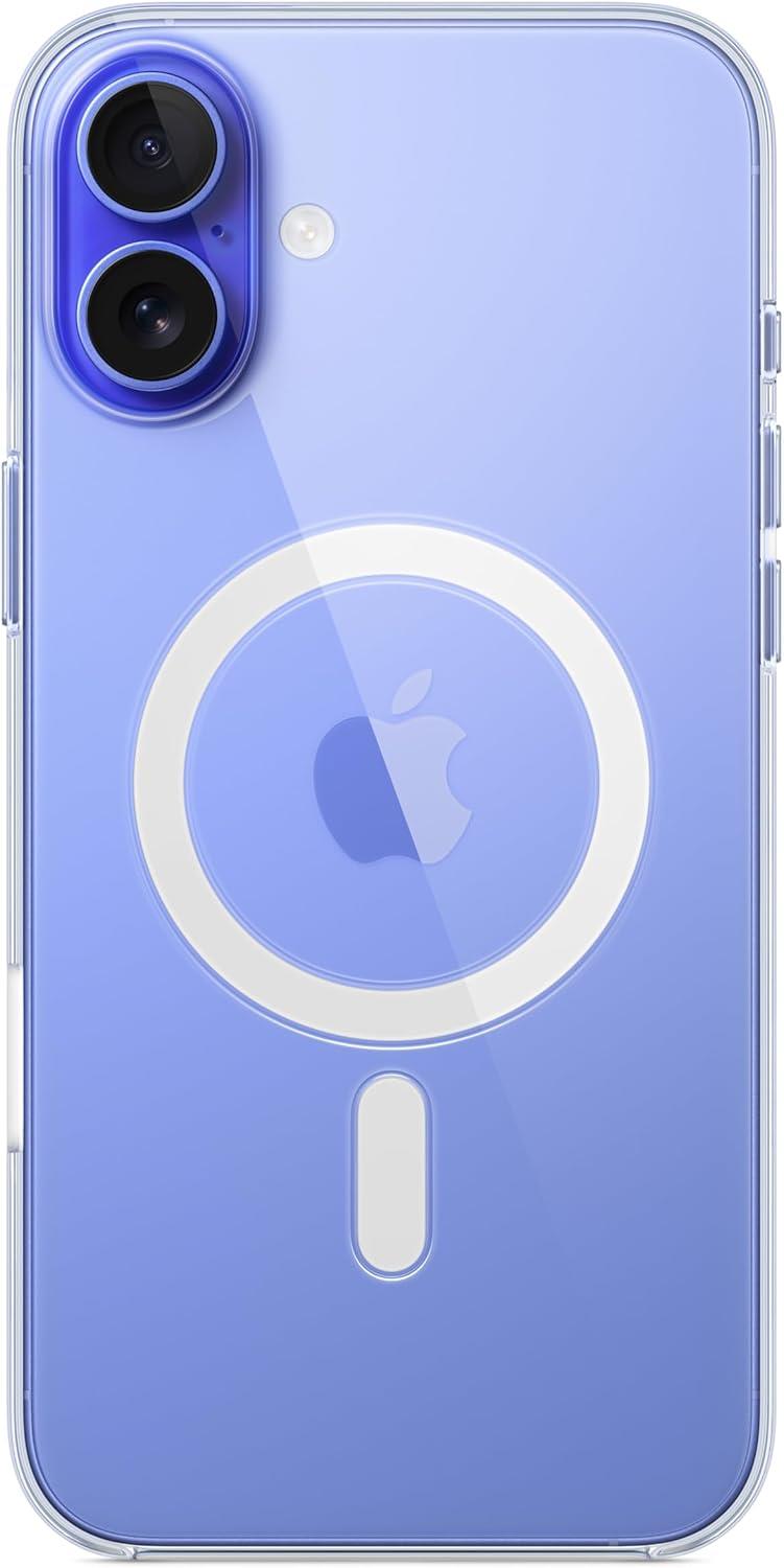 MOPAL iPhone 16 MagSafe Özellikli Şeffaf IQ Silikon Kılıf