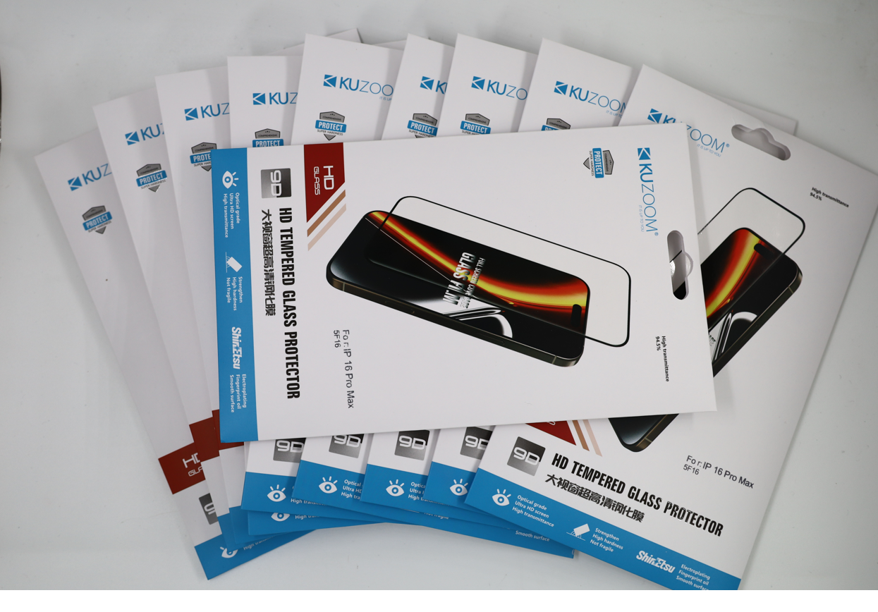 MOPAL iPhone 16 Plus / 15 Plus / 14 Pro Max 10 Adet Hd Temperli Cam Ekran Koruyucu