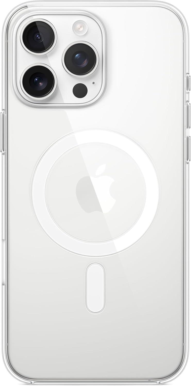 MOPAL iPhone 16 Pro Max MagSafe Özellikli Şeffaf IQ Silikon Kılıf