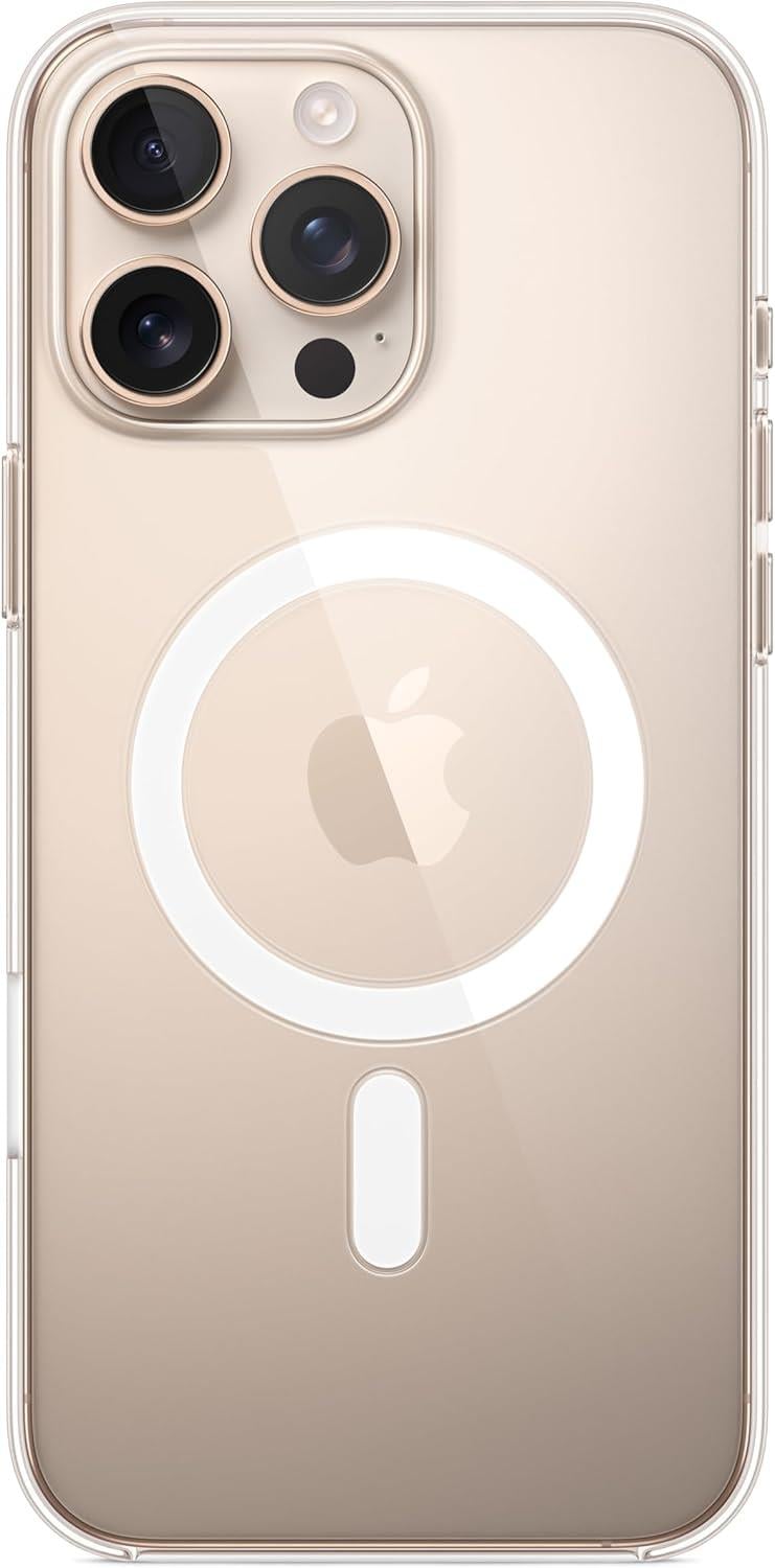 MOPAL iPhone 16 Pro Max MagSafe Özellikli Şeffaf IQ Silikon Kılıf