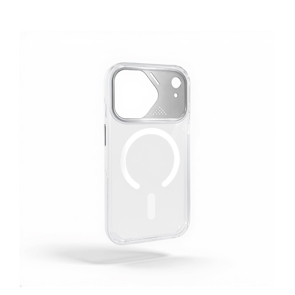 MOPAL iPhone 16 Uyumlu MagSafe Özellikli Sert Şeffaf Duo Telefon Kılıfı