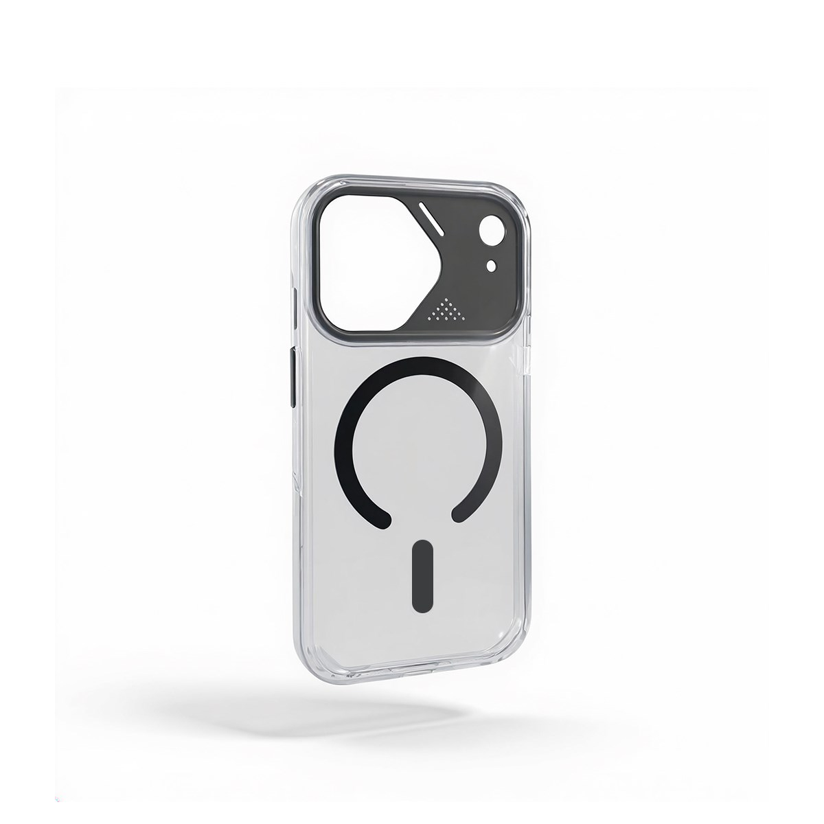 MOPAL iPhone 16 Uyumlu MagSafe Özellikli Sert Şeffaf Duo Telefon Kılıfı