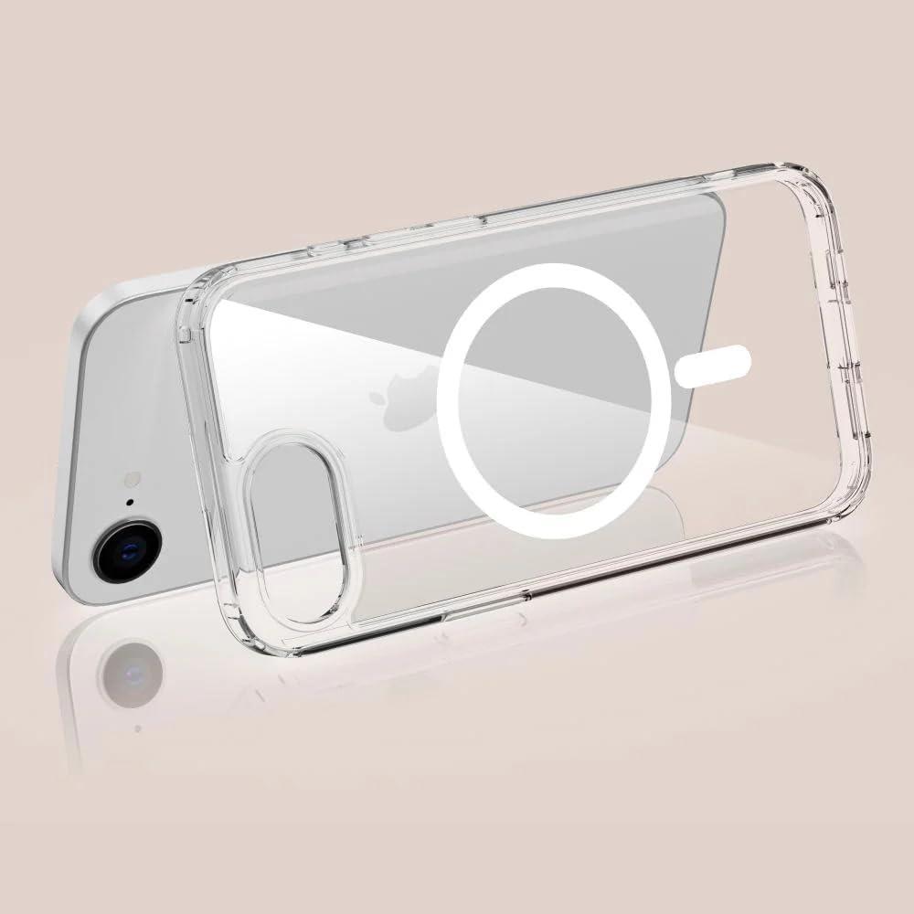 MOPAL iPhone 16E MagSafe Özellikli Şeffaf IQ Silikon Kılıf
