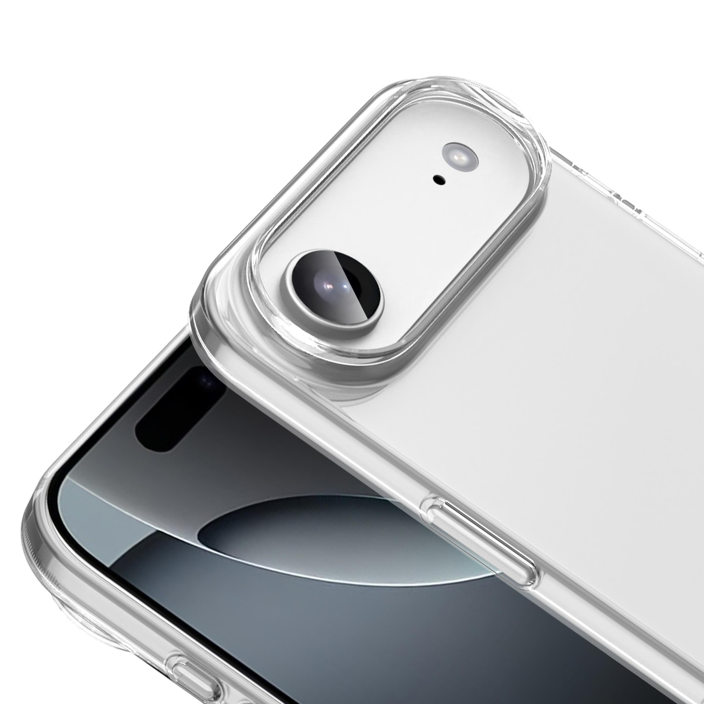 MOPAL iPhone 17 Air Max Uyumlu Sert Silikon Kılıf