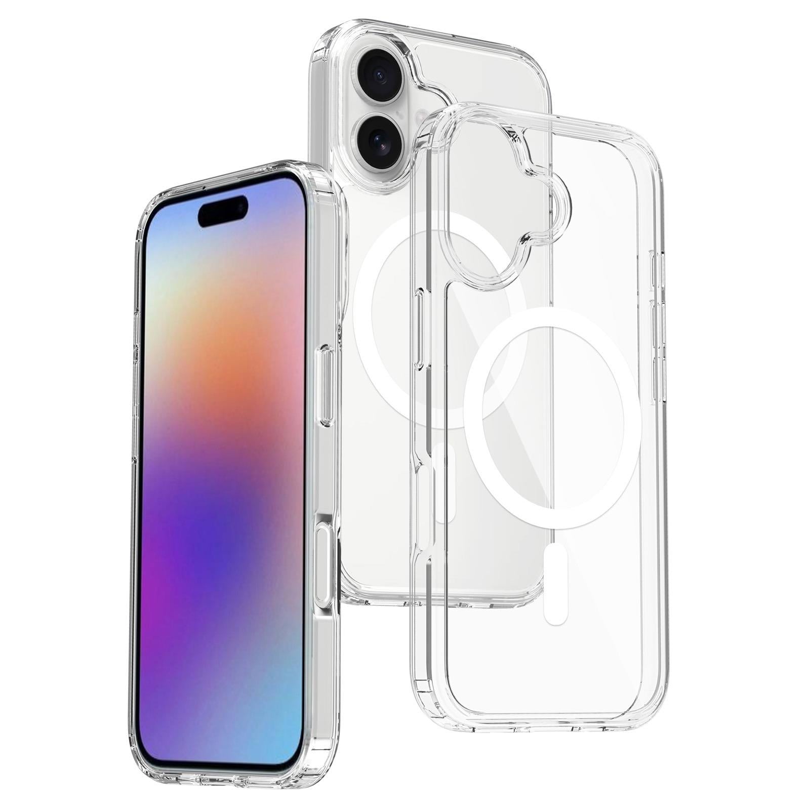 MOPAL iPhone 17 MagSafe Özellikli Şeffaf IQ Silikon Kılıf