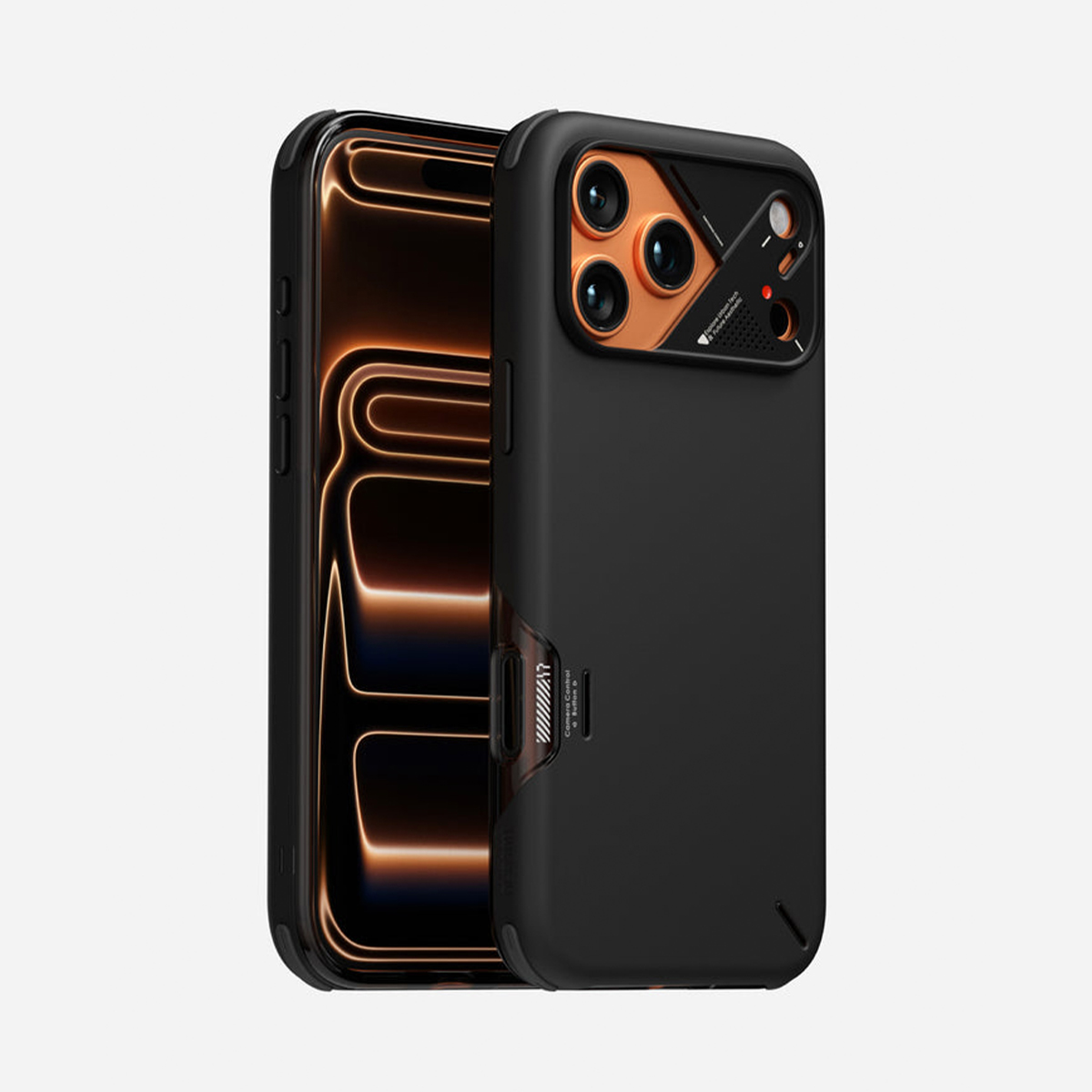 MOPAL iPhone 17 Pro Max Uyumlu A17 İnce Darbeye Dayanıklı Kılıf MagSafe Özellikli Kamera Kontrol Kapağı