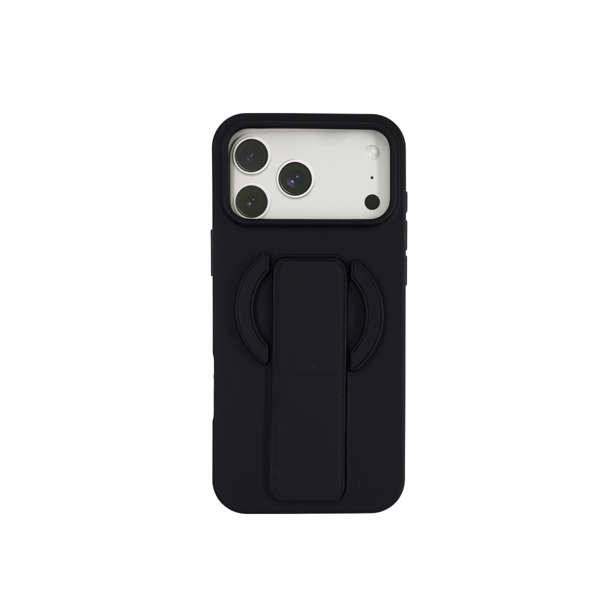 MOPAL iPhone 17 Pro Max Uyumlu MagSafe Özellikli Standlı Track Silikon Kılıf
