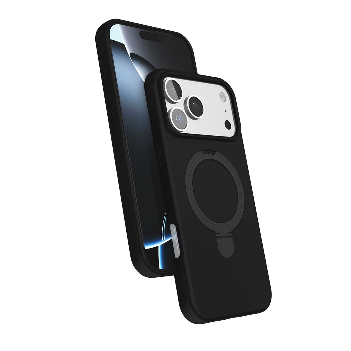 MOPAL iPhone 17 Pro Max Uyumlu MagSafe ve Stand Özellikli Plastik Revo Telefon Kılıfı