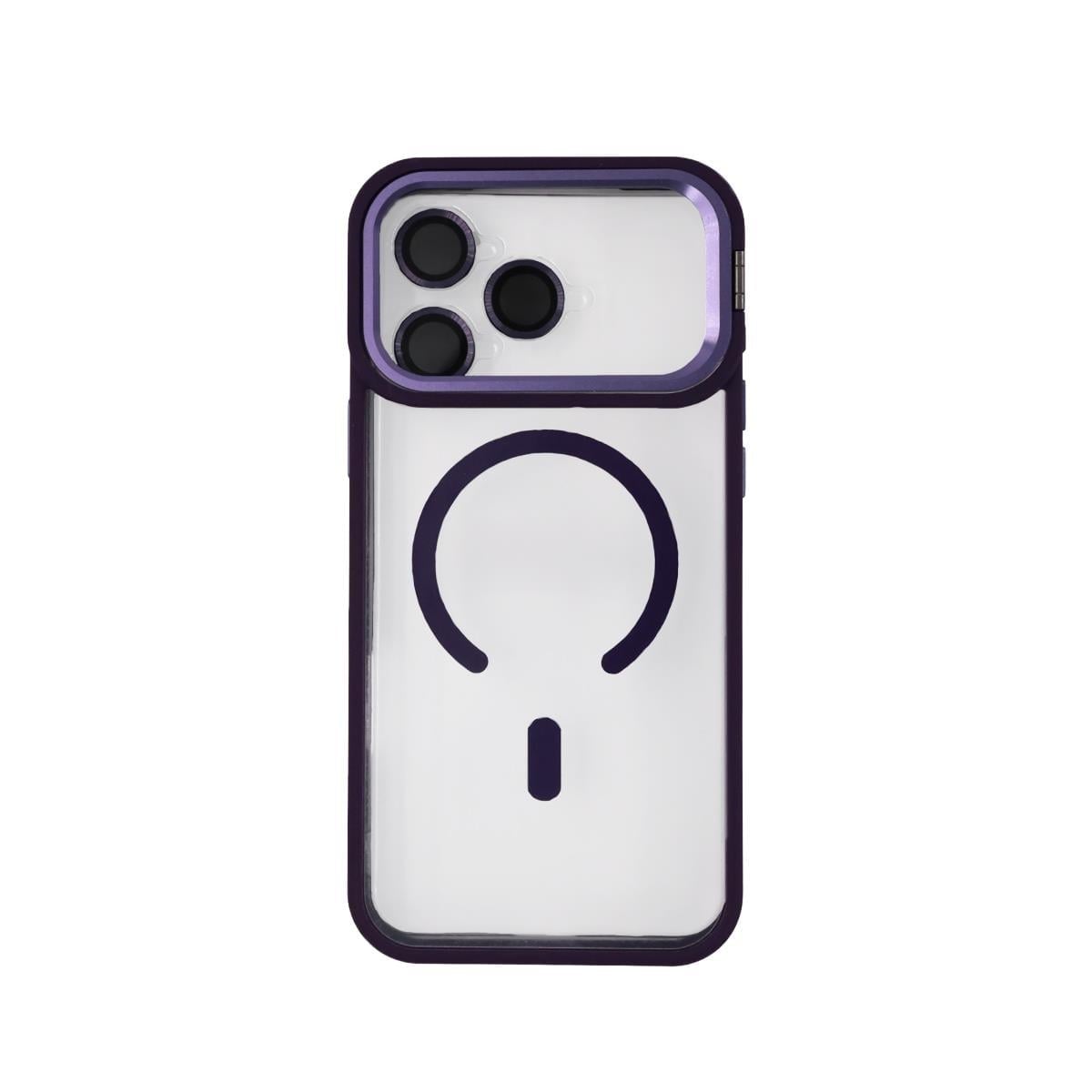 MOPAL iPhone 17 Pro Max Uyumlu MagSafe Özellikli Kamera Lens Koruyuculu Pass Silikon Kılıf