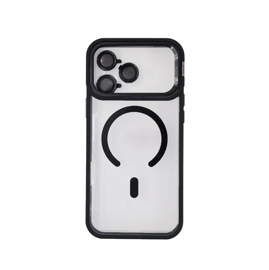 MOPAL iPhone 17 Pro Max Uyumlu MagSafe Özellikli Kamera Lens Koruyuculu Pass Silikon Kılıf