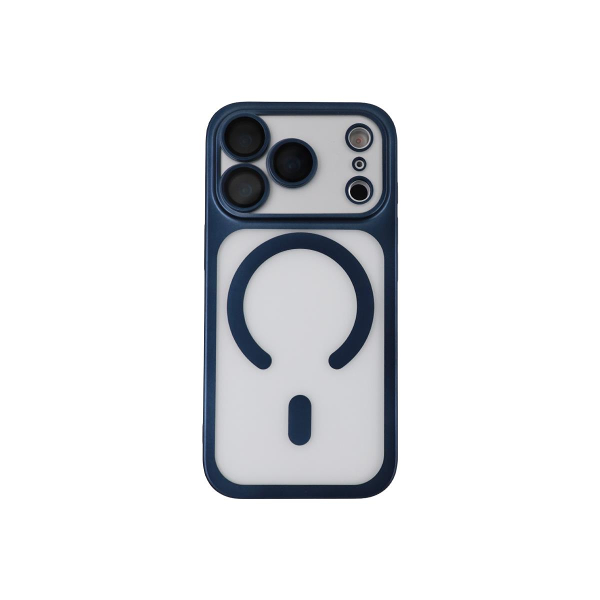 MOPAL iPhone 17 Pro Uyumlu MagSafe Özellikli Kamera Lens Korumalı Ident Silikon Kılıf