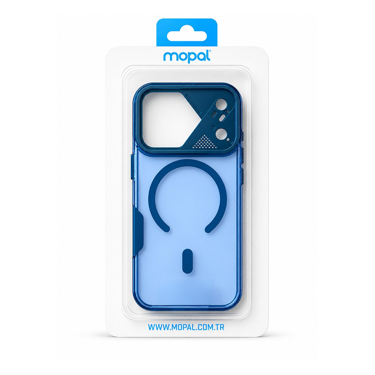 MOPAL iPhone 17 Pro Uyumlu MagSafe Özellikli Sert Kutulu Rec Telefon Kılıfı