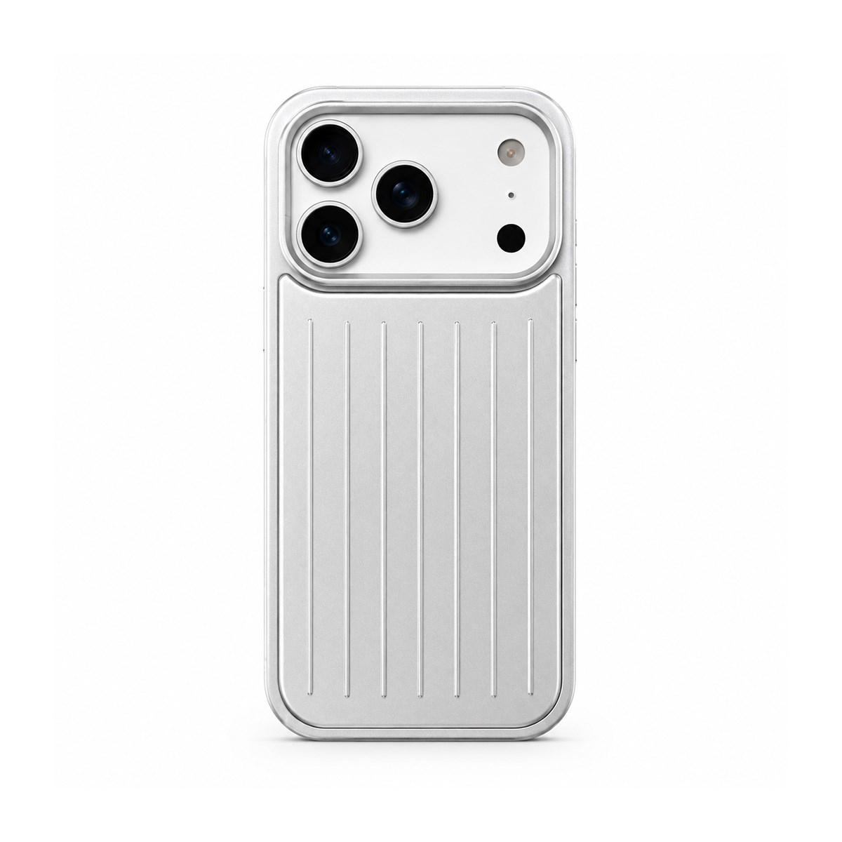 MOPAL iPhone 17 Pro Uyumlu Tırtık Desenli Sert Mova Kılıf