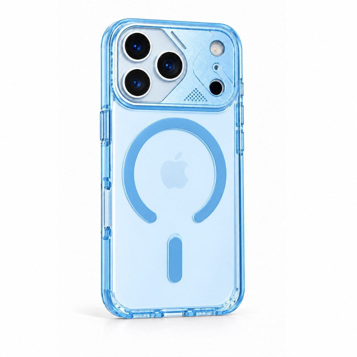 MOPAL iPhone 18 Pro Max / 17 Pro Max Uyumlu MagSafe Özellikli Sert Şeffaf Duo Telefon Kılıfı