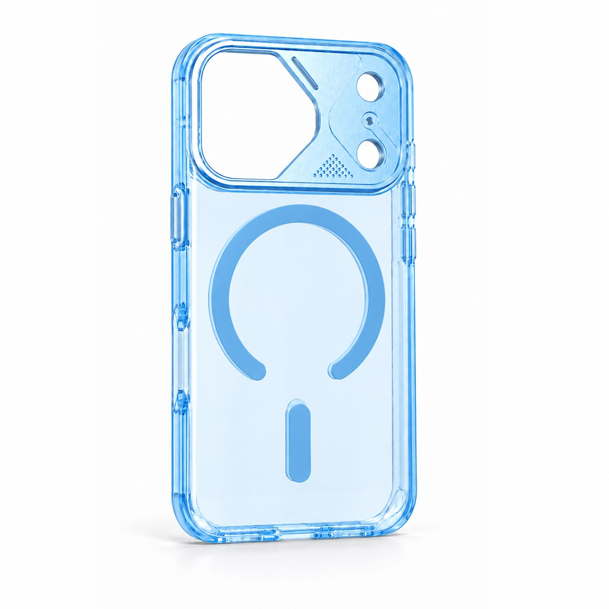MOPAL iPhone 18 Pro Max / 17 Pro Max Uyumlu MagSafe Özellikli Sert Şeffaf Duo Telefon Kılıfı