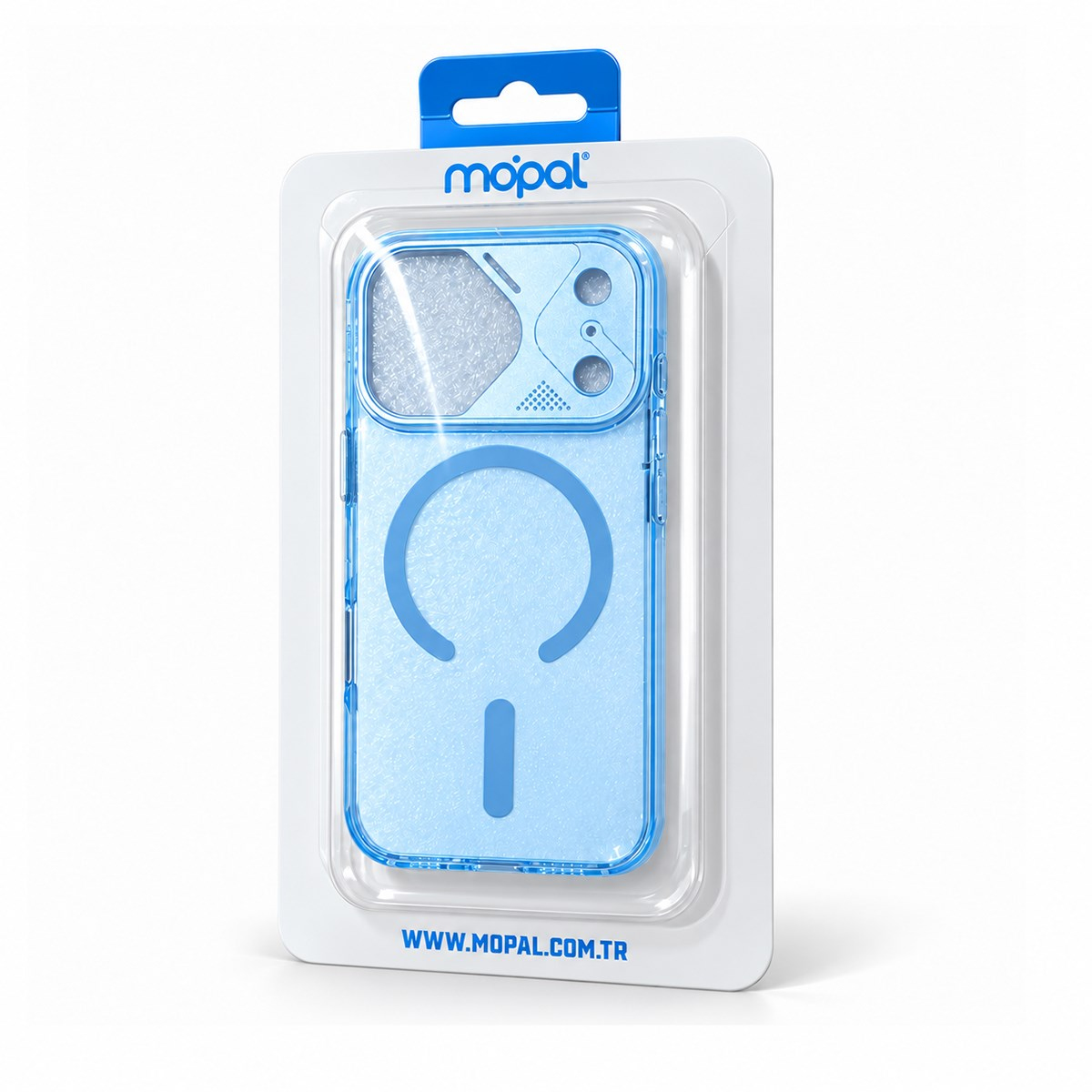 MOPAL iPhone 18 Pro Max / 17 Pro Max Uyumlu MagSafe Özellikli Sert Şeffaf Duo Telefon Kılıfı