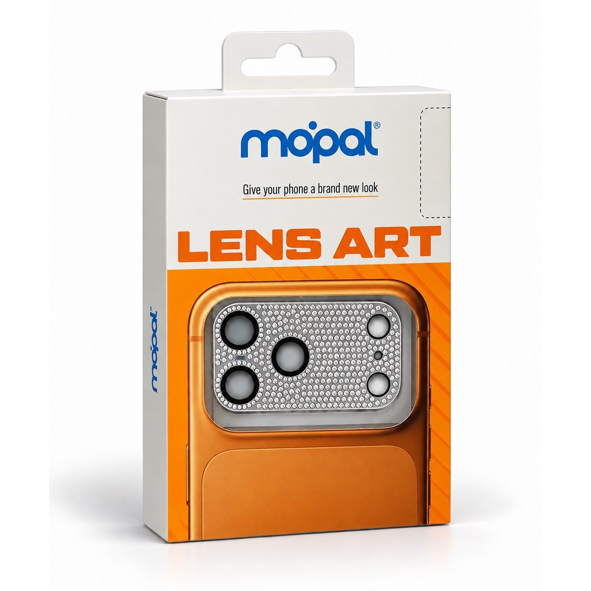 MOPAL iPhone 18 Pro Max Uyumlu Lens Art Diamond Kamera Koruma Lensi