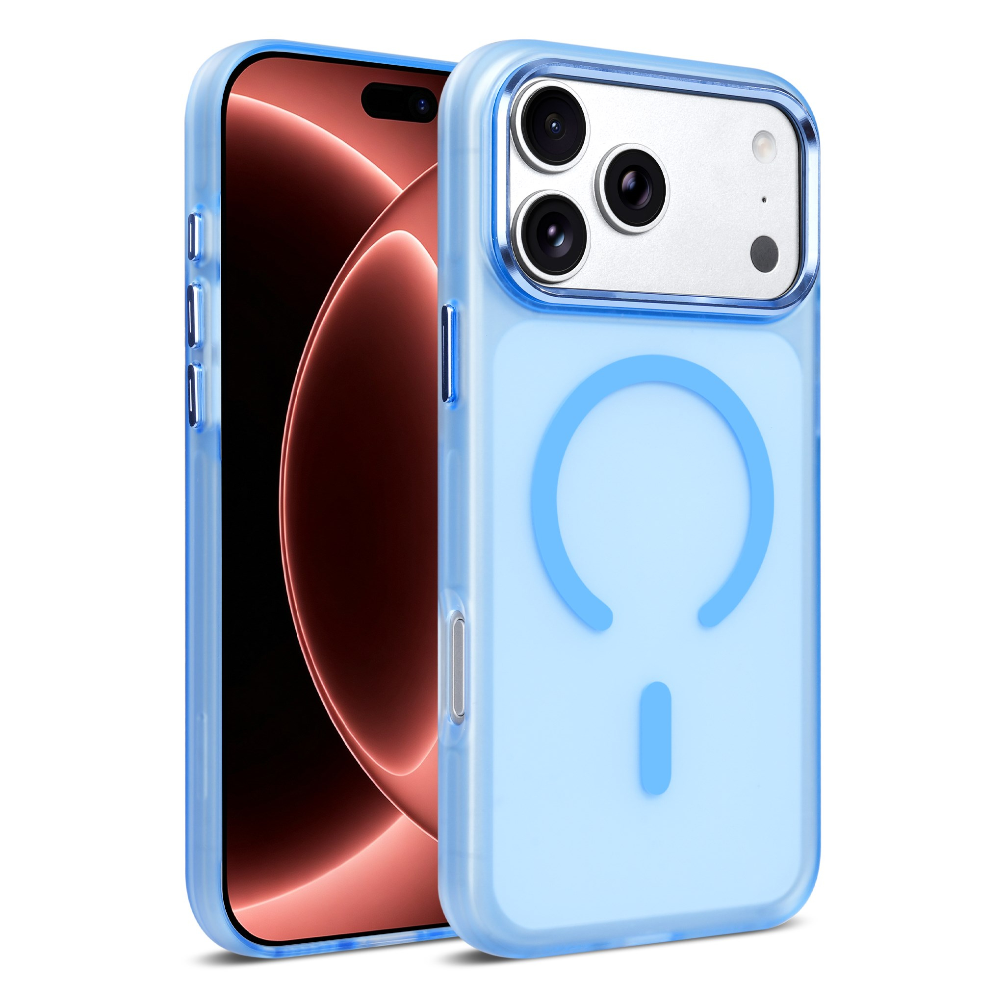 MOPAL iPhone 18 Pro Max Uyumlu MagSafe Özellikli Sert , Mat ve Kutulu OK Telefon Kılıfı