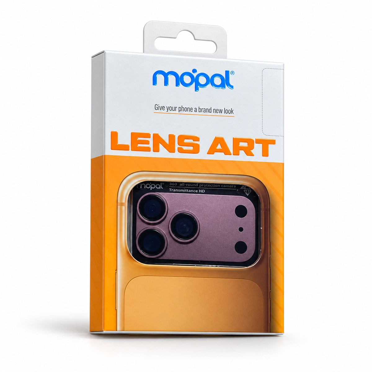 MOPAL iPhone 18 Pro Uyumlu Lens Art Fully Kamera Lens 