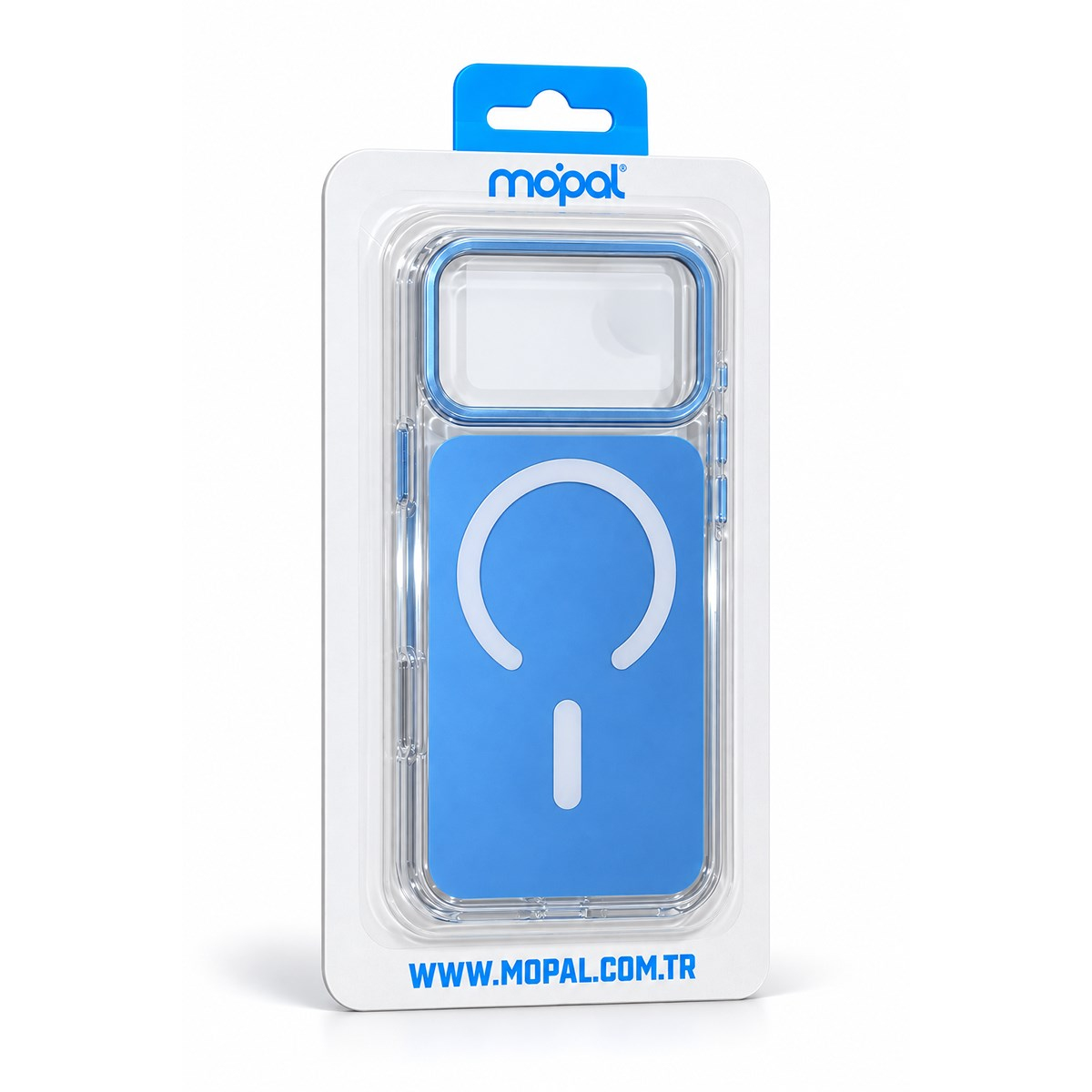 MOPAL iPhone 18 Pro Uyumlu MagSafe Özellikli Plastik Kutulu Lent Silikon Telefon Kılıfı