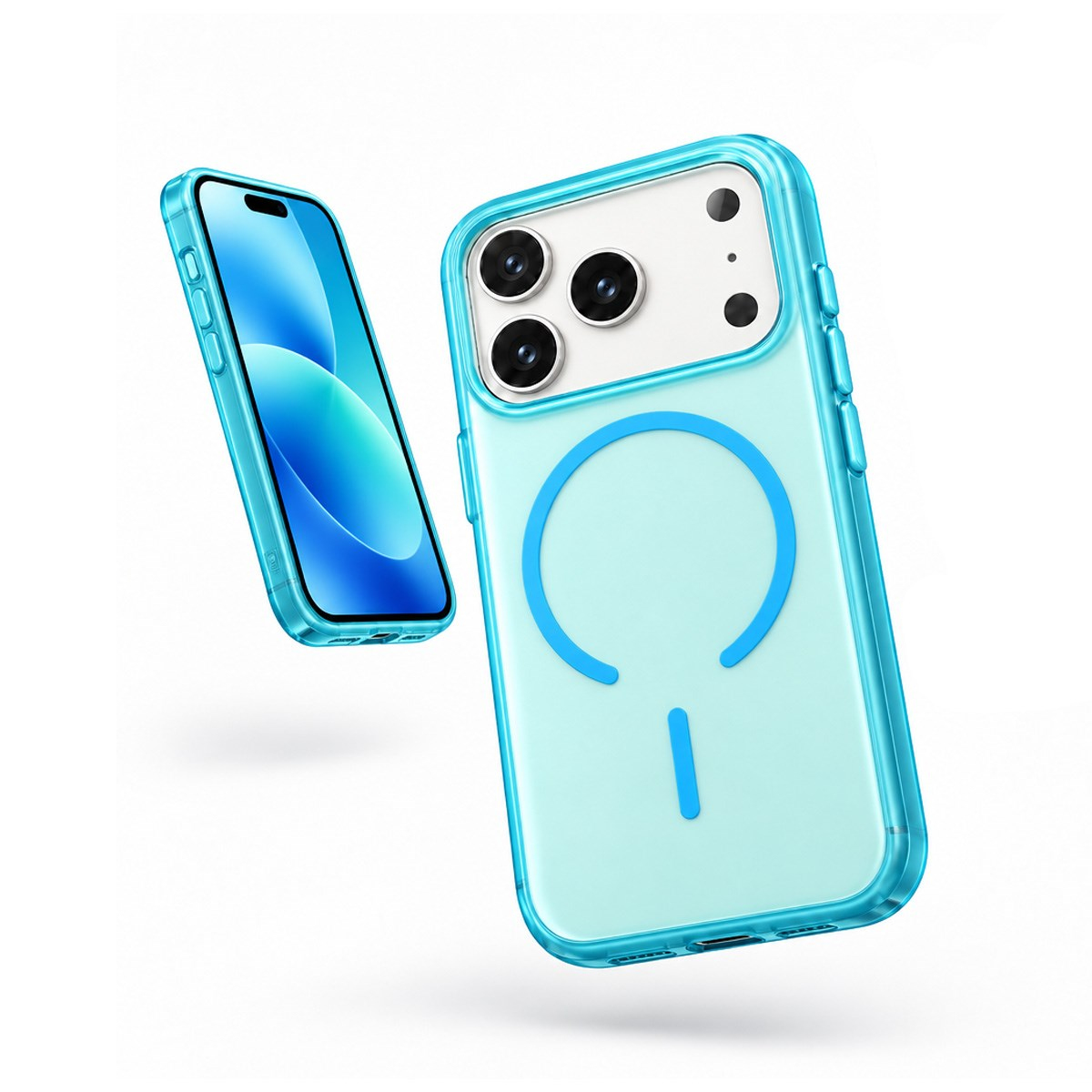 MOPAL iPhone 18 Pro Uyumlu MagSafe Özellikli Ultra Silim Metal Tuşlu Mond Kılıf