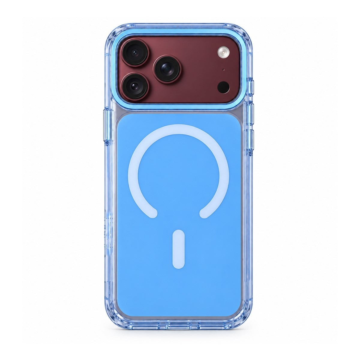 MOPAL iPhone 18 Pro Uyumlu MagSafe Özellikli Plastik Kutulu Lent Silikon Telefon Kılıfı