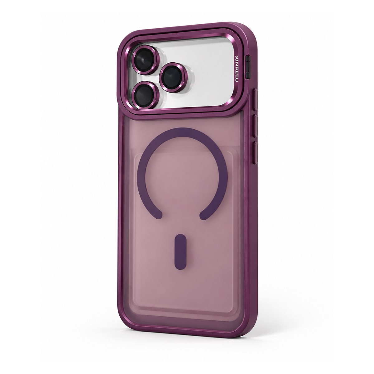 MOPAL iPhone 18 Pro Uyumlu MagSafe Özellikli Kamera Lens Koruyuculu Pass Silikon Kılıf