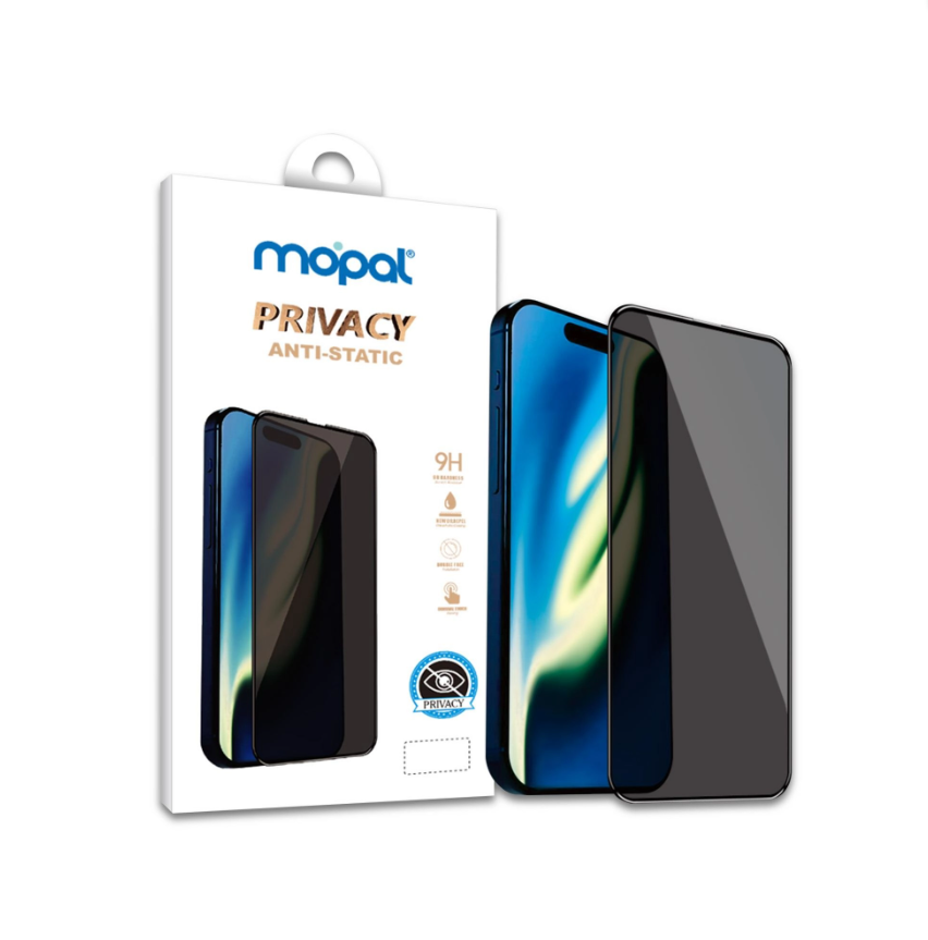 MOPAL Redmi 17 Pro Max Anti-Static Privacy Tam Kaplayan Temperli Hayalet Cam Ekran Koruyucu