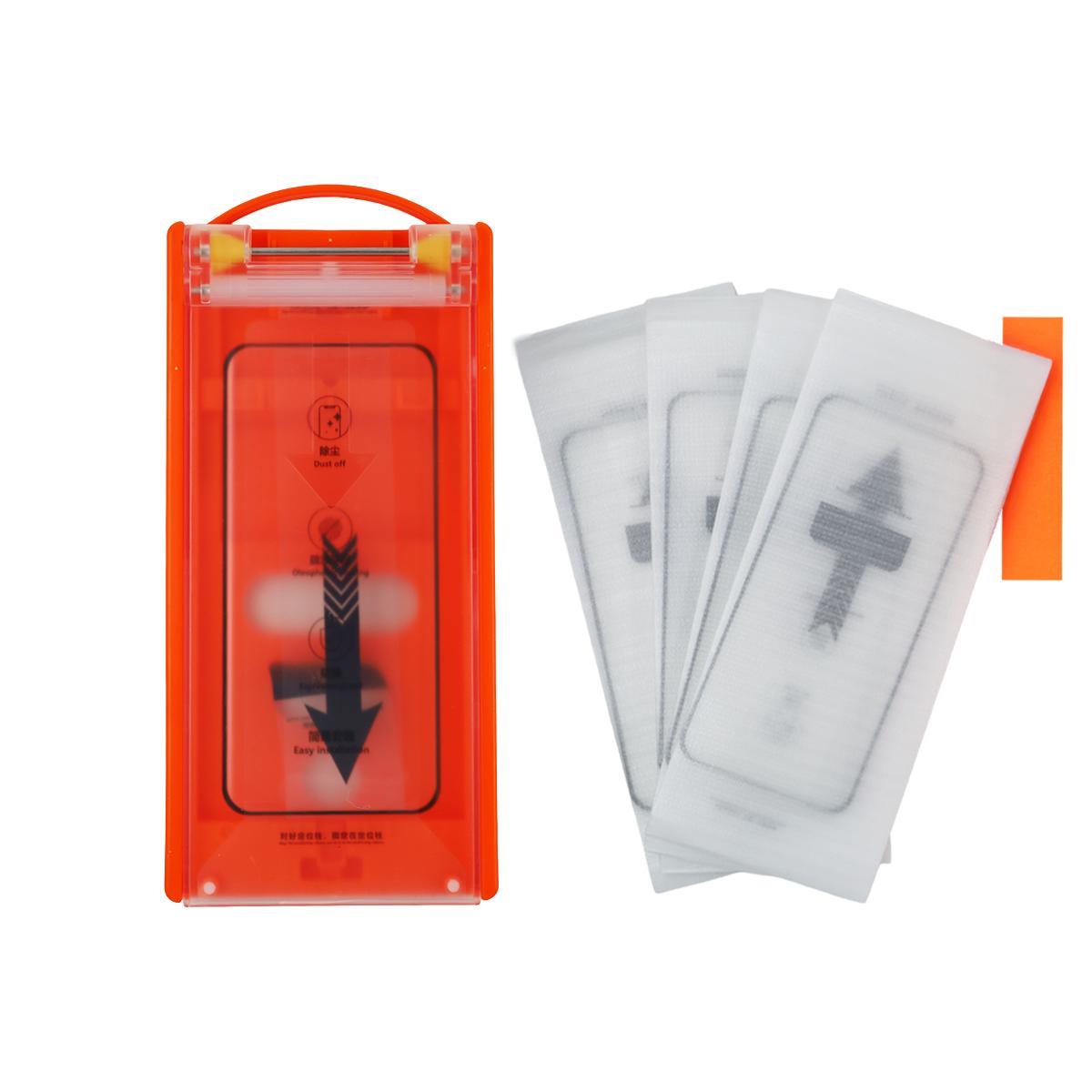 MOPAL Redmi Note 13 Pro Plus 5 li Aparatlı Kolay Takılabilen Auto-Kit Temperli Cam Ekran Koruyucu