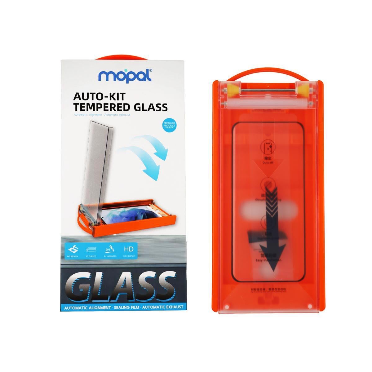 MOPAL Redmi Note 14 Pro 5G 5 li Aparatlı Kolay Takılabilen Auto-Kit Temperli Cam Ekran Koruyucu