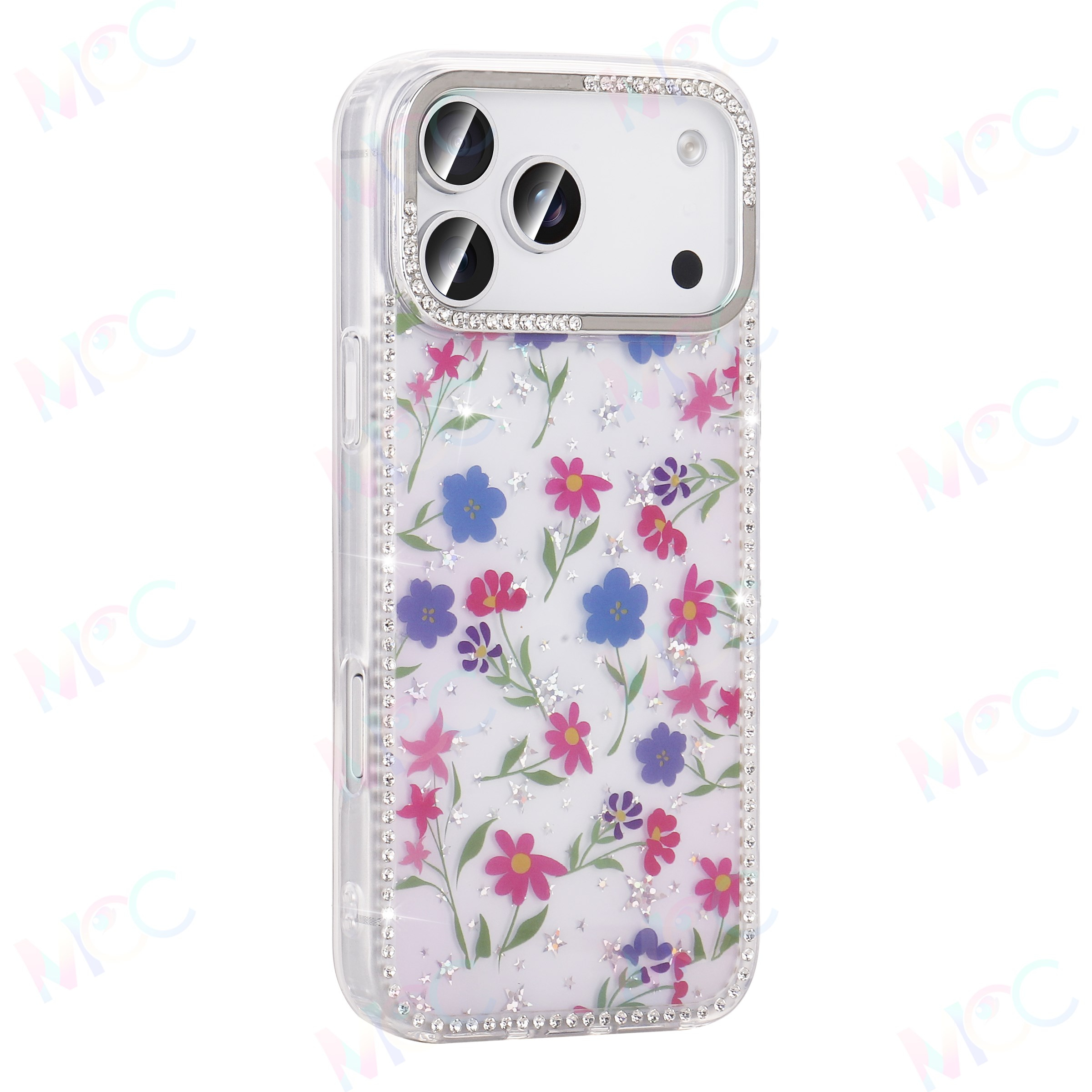 MOPAL Redmi Note 15 Pro Plus Uyumlu Taş İşlemeli Desenli Ece Silikon Kılıf