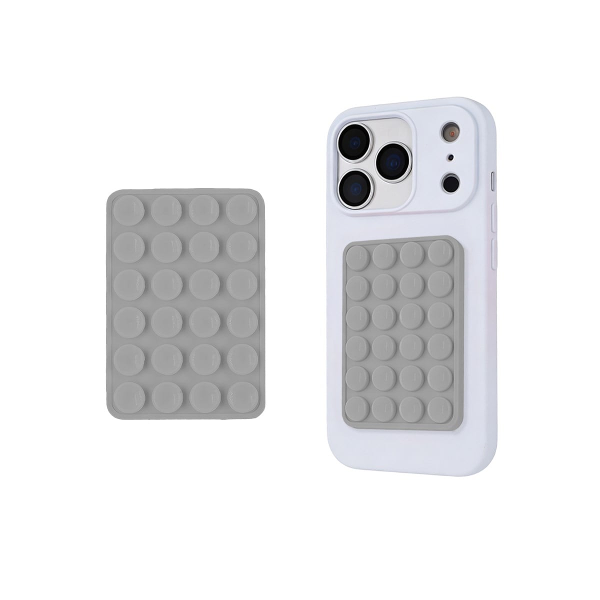 MOPAL Silikon Vantuzlu Telefon Tutacağı Vantuzlu Dart - 2 Cep Telefonu Tutucu