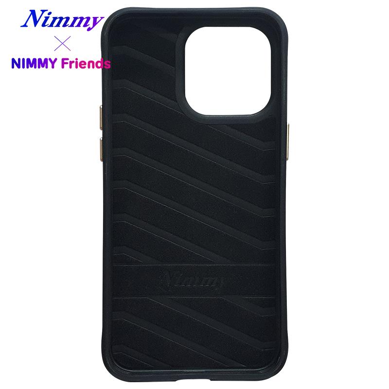 NIMMY iPhone 15 Pro 3D Gerçek Nakış İşlemeli Kabartmalı Gözlük Fermuar Mont Gorilla Detaylı Cool Cute 2.0 Silikon Kılıf