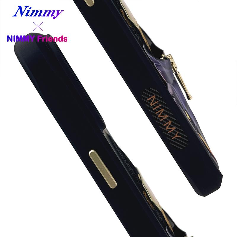 NIMMY iPhone 15 Pro 3D Gerçek Nakış İşlemeli Kabartmalı Gözlük Fermuar Mont Gorilla Detaylı Cool Cute 2.0 Silikon Kılıf