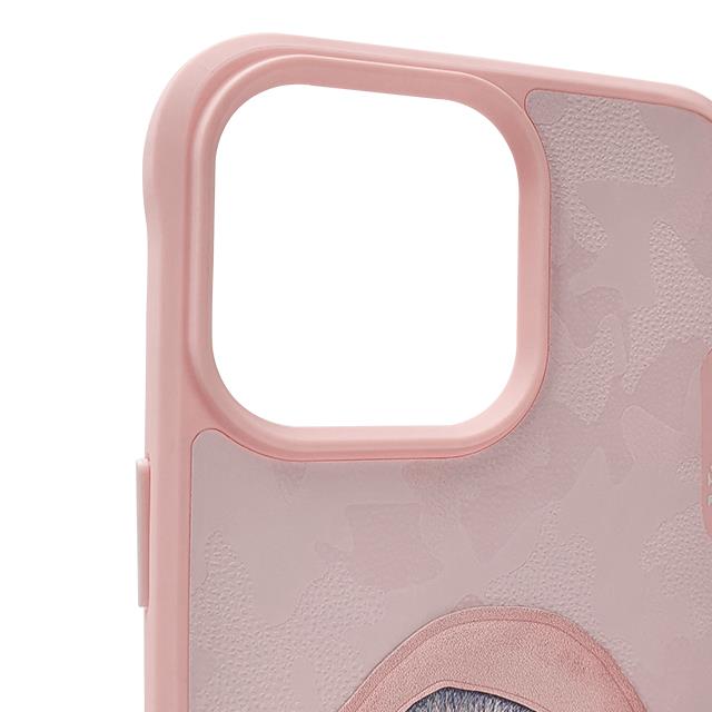 NIMMY iPhone 15 Pro Max 3D Gerçek Nakış işlemeli Fashion Pet Tavşanlı Silikon Kılıf